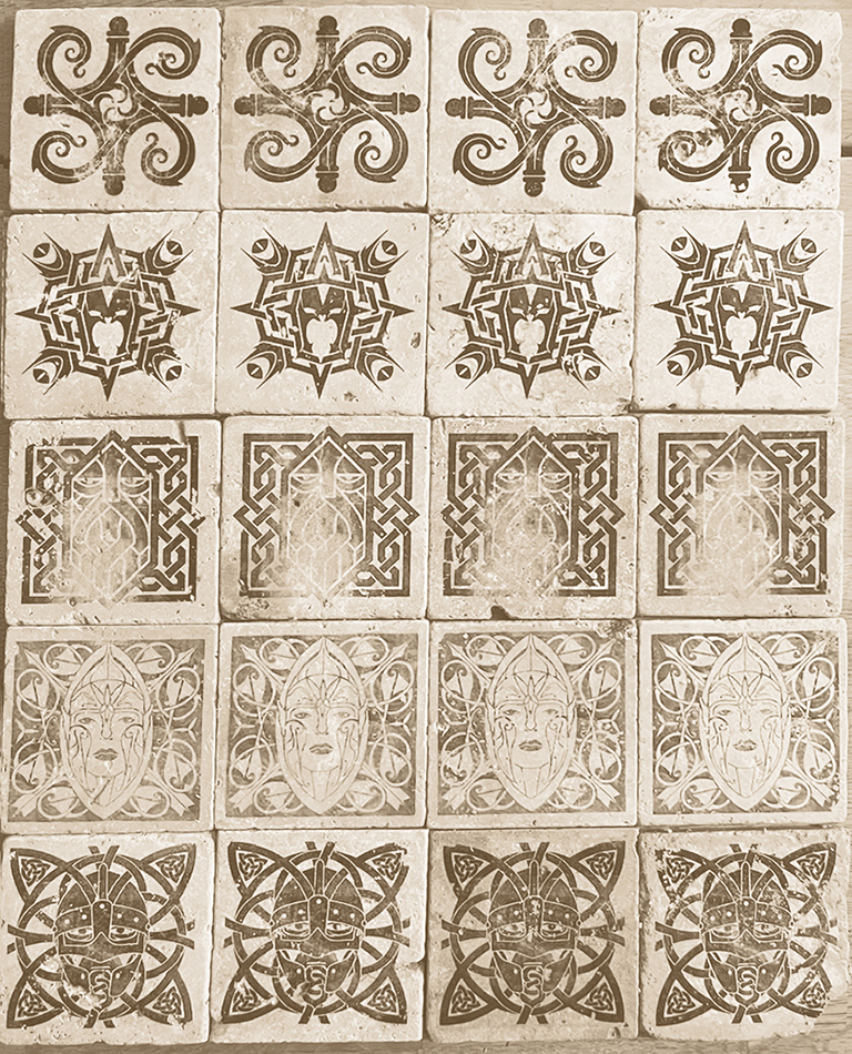 Travertin-Untersetzer „Eldar“ – Bild 6