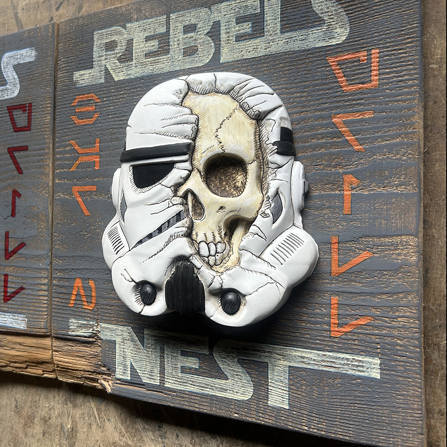 Wandschmuck „Rebels Nest“ – Bild 6