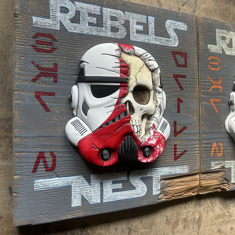 Wandschmuck „Rebels Nest“ – Bild 7