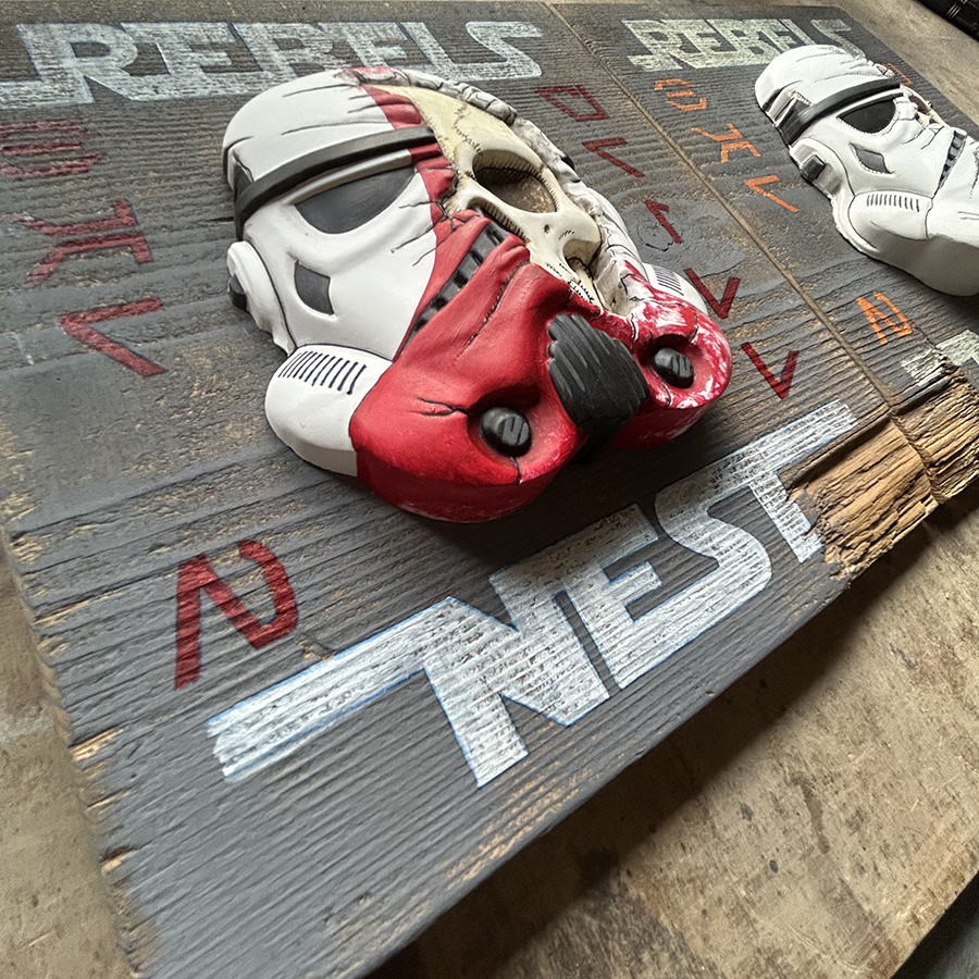 Wandschmuck „Rebels Nest“ – Bild 8